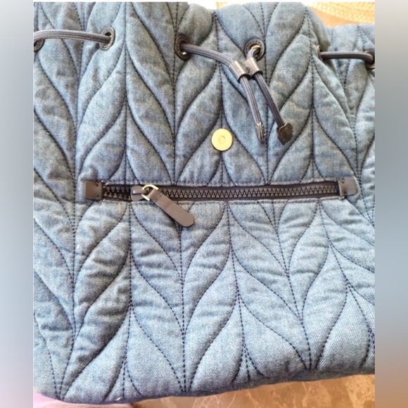 Kate Spade Ellie Large Flap Backpack in Nightshade - Picture 3 of 8
